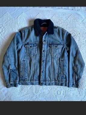 Levis Denim / Sherpa Jacket Small